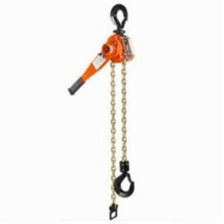 Cm Bandit Ratchet Lever Chain Hoist, 075 Ton Load, 20 Ft H Lifting, 45 Lb Rated BAN07520